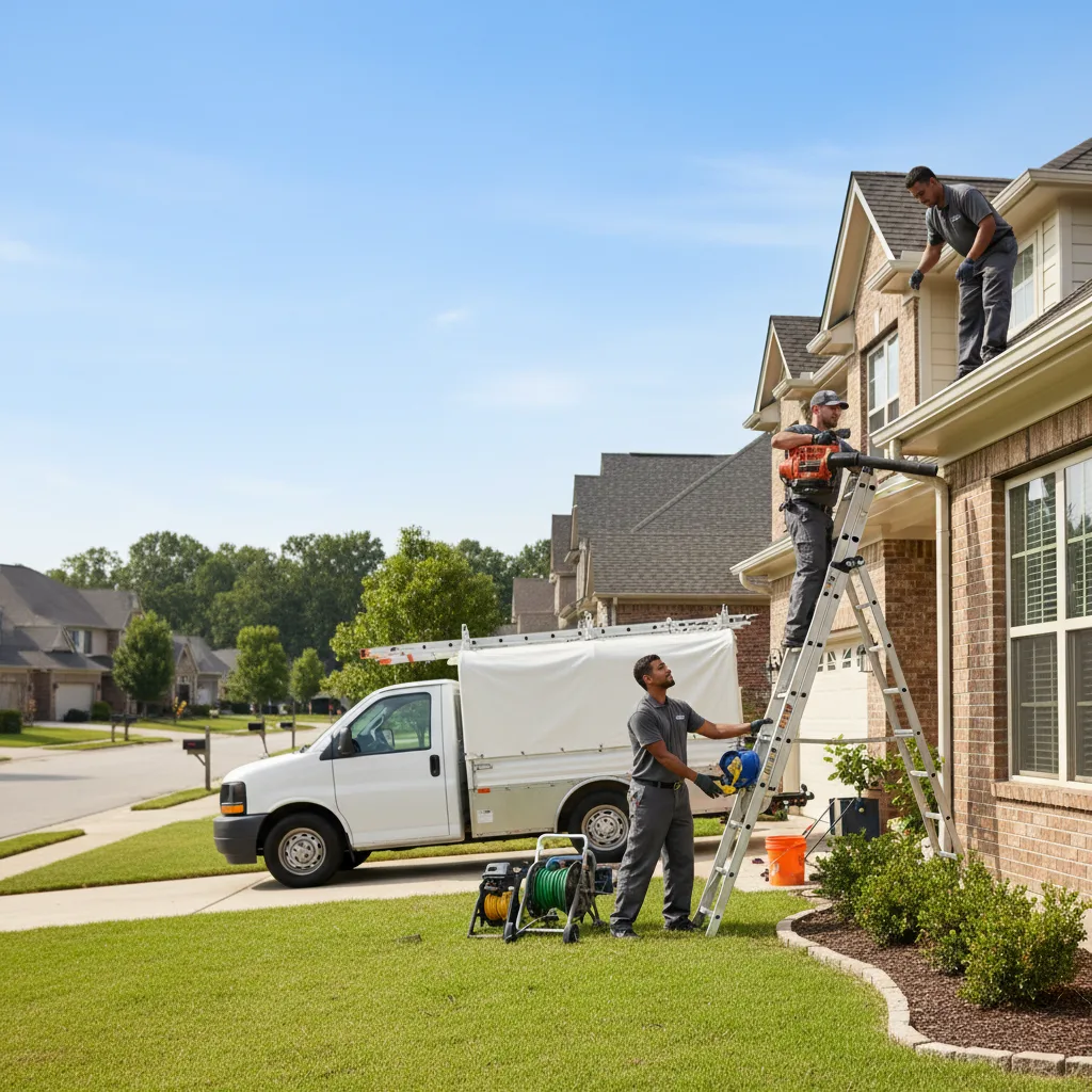 Home Gutter Service in Fort Polk, LA near me